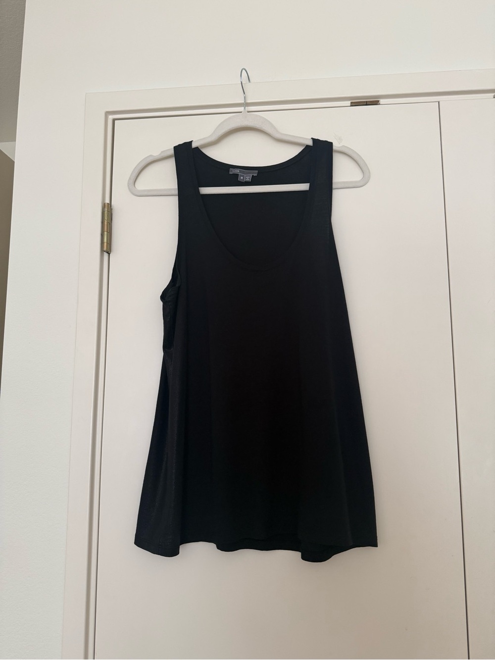 Vince Black Scoop Neck Tank